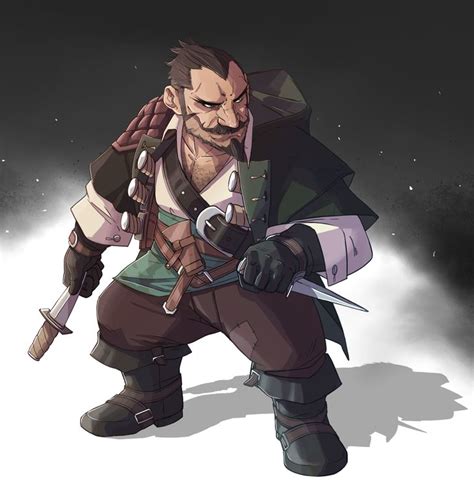 [art] [oc] My Assassin Rogue Dwarf Oc Commissions Details In The