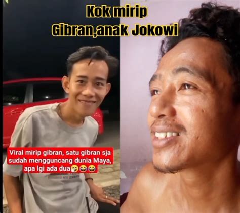 Viral Pemuda Mirip Gibran Anak Nya Pak Jokowi Memes Masukberanda