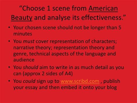 American Beauty Essay