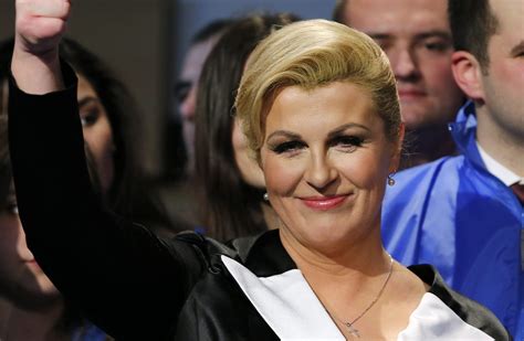 Kolinda Grabar-Kitarovic Becomes First Female President of Croatia - WSJ