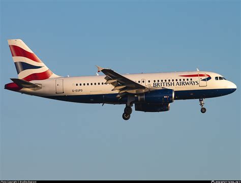 G EUPO British Airways Airbus A319 131 Photo By Bradley Bygrave ID