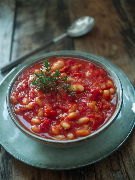 Haricots blancs à la tomate Recette facile