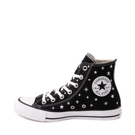 Womens Converse Chuck Taylor All Star Hi Embroidered Stars Sneaker