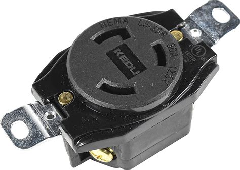 HQRP Flush Mounting Locking Receptacle NEMA L5 30R Compatible With