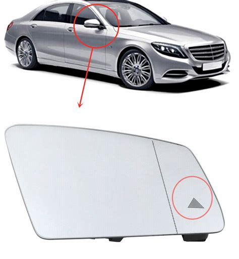 Rh Side Right Passenger Mirror Glass W Blind Spot Heat For Benz W176 W204 W212 Ebay