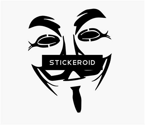 Guy Fawkes Mask Art , Png Download - Guy Fawkes Mask, Transparent Png ...