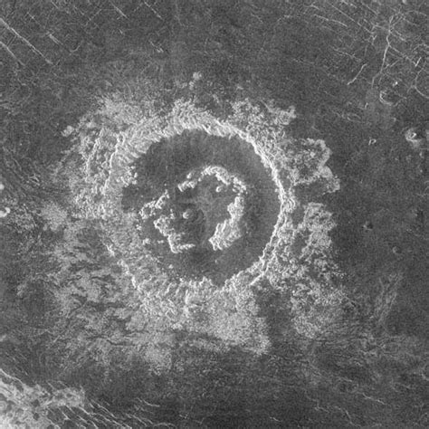 Venus craters - OpenLearn - Open University