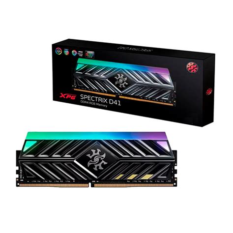 Ram Adata XPG Spectrix D41 ddr4 RGB 8gb 3200mhz AMCTech Mundo Informático