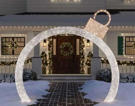 Home Accents Holiday 9 5 Yuletide Lane Giant Sized Led Ornament