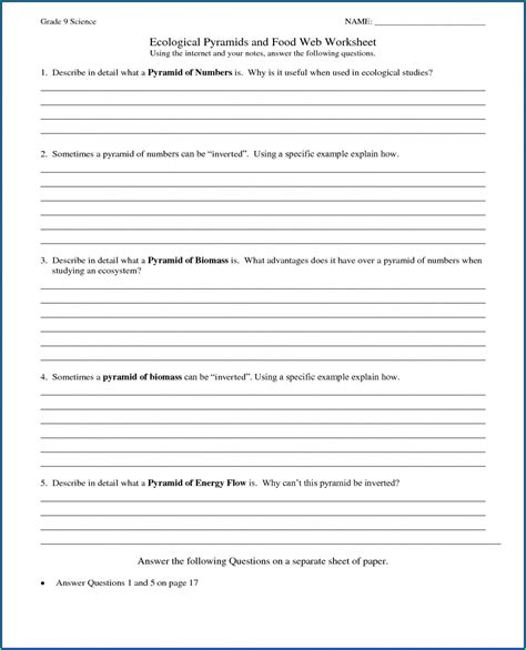 Bill Nye Food Web Worksheet Answer Key Worksheet Resume Examples