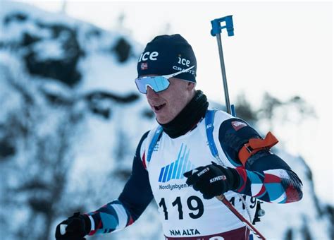 Biathlon Alta Sverre Dahlen Aspenes Champion De Norv Ge Du Sprint