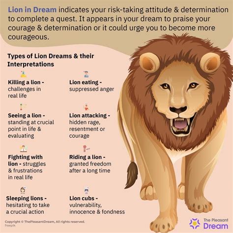 Lion In Dream What Does It Mean To Dream About Lions Interpret Now