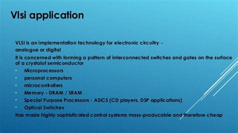 Vlsi Technology