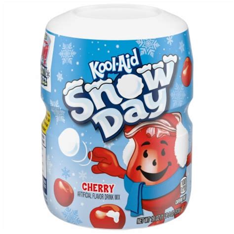 Kool Aid Cherry Drink Mix Canister 19 Oz Kroger