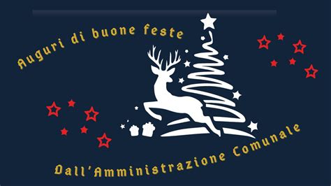 Gli Auguri Dellamministrazione Comunale Di Quarto Per Il Natale E Per