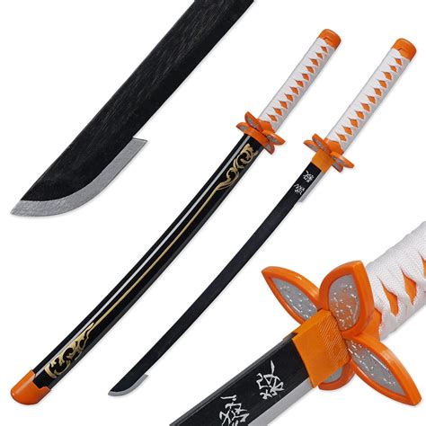 Buy Zisu Bamboo Blade Demon Katana About Inch Overall Hashira