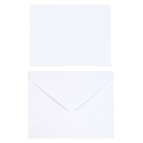 White Flat Cards & Envelopes by Recollections™, 4.25" x 5.5" | Michaels