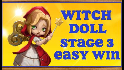 Lords Mobile Witch Doll Limited Challenge Stage 3 YouTube