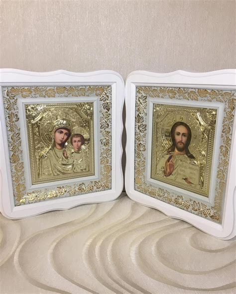 Венчальные Иконы Ручной Работы 25 См на 30 См — Купить Недорого на Bigl ...
