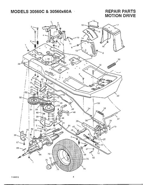 Murray Parts List For Lawn Mowers