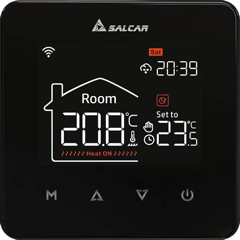 Salcar Thermostat Connect Wifi Chauffage Au Sol Lectrique A Avec