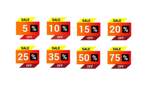 Premium Vector Collection Of Sale Label