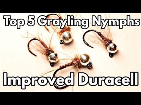 Best Grayling Nymphs Improved Duracell Jig Nymph Fly Tying Sbs