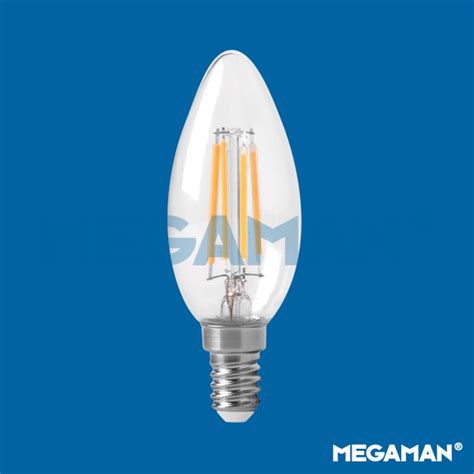 MEGAMAN LC2603 2dCS E14 2700K V0240 Candle Filament Lamps LED