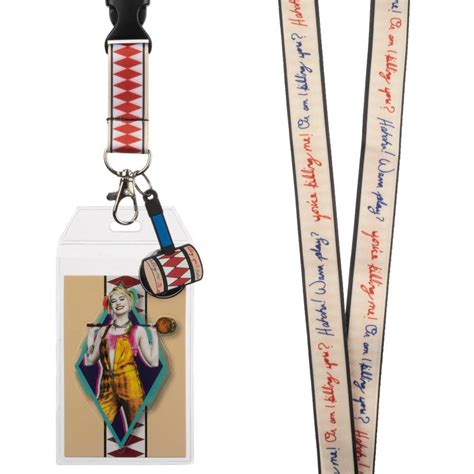 Birds of Prey Harley Quinn Mallet Lanyard