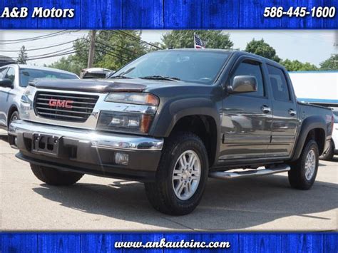 Used Gmc Canyon Slt Crew Cab Wd For Sale In Roseville Mi A