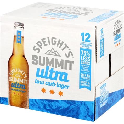 Super Liquor | Speight's Summit Ultra Low Carb Lager Bottles 12x330ml