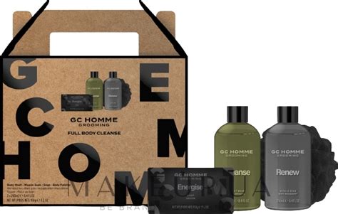 Grace Cole Gc Homme Grooming Full Body Cleanse B Wash Ml Sponge