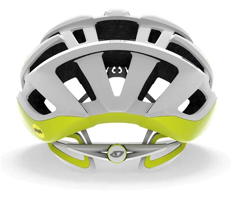 Giro Agilis Mips Womens Road Helmet Matte White Citron