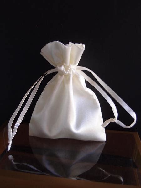 Satin Ribbon String Bags