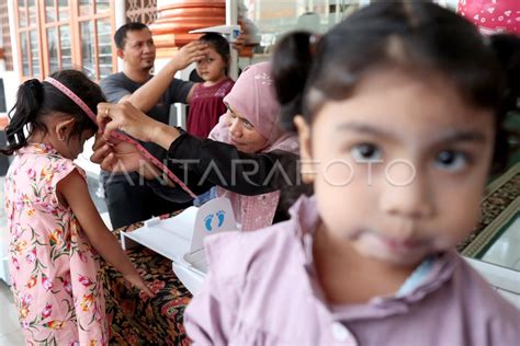 Peningkatan Pelayanan Posyandu Cegah Stunting ANTARA Foto