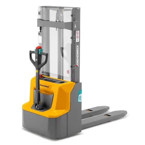 Jungheinrich Amc Electric Stacker Truck Lithium Ion Two Stage