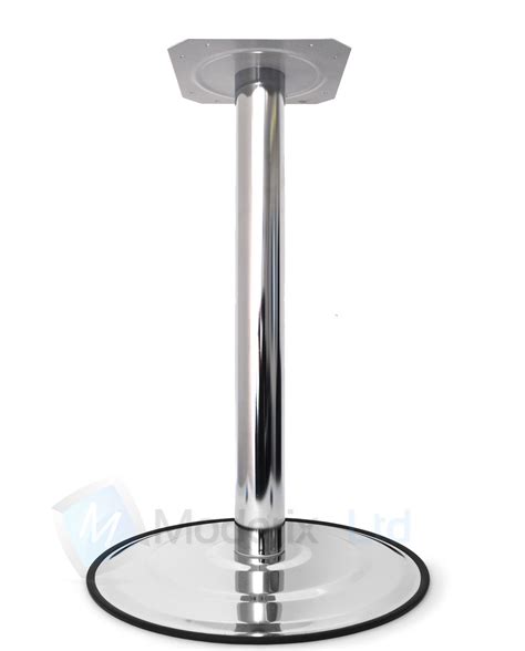 Mm Quality Chrome Breakfast Bar Worktop Support Table Leg