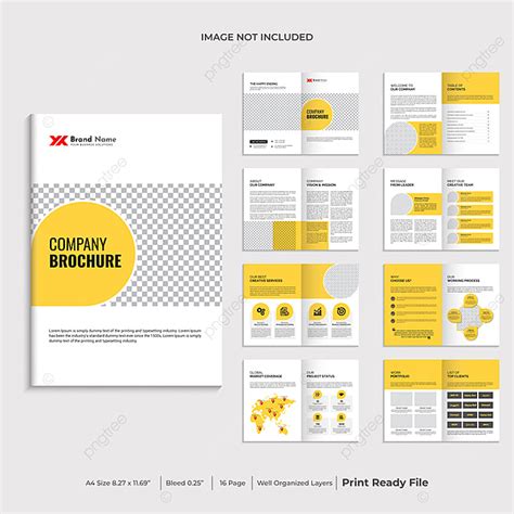 Company Profile Brochure Template Template Download on Pngtree