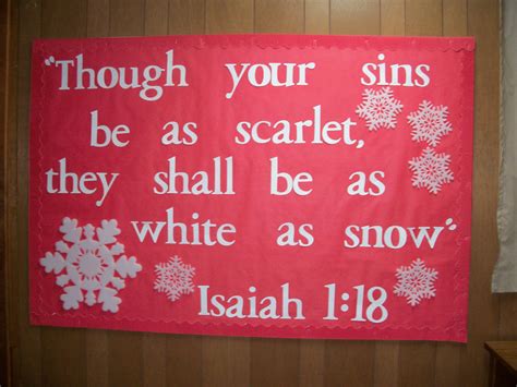 Though Your Sins Be As Scarlet They Shall Be As White As Snow Isaiah