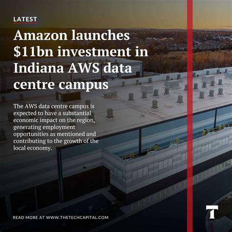Amazon Launches 11bn Investment In Indiana Aws Data Centre Campus