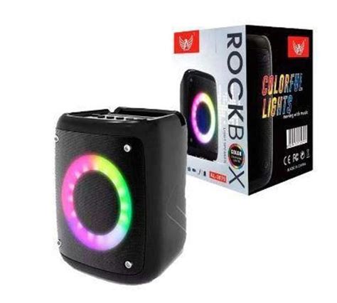 Caixa De Som Altomex Bluetooth W Led Rgb Fm Usb Sd Al Caixa De