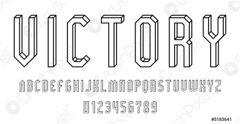 Conjunto De Letras Y Números De Letra De Alfabetos Vector De Stock 5183641 Crushpixel