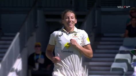 Darcie Brown Wickets Vs South Africa Women Ausw Vs Saw Only Test