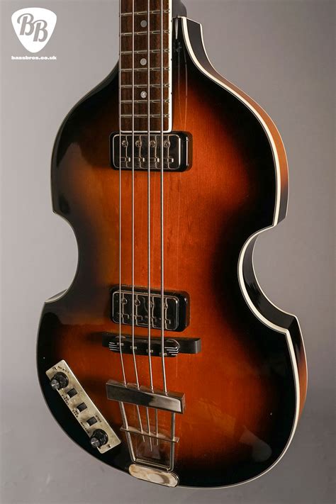 Hofner Hct500 1 Sb Contemporary Violin Bass Left Handed Bassbros