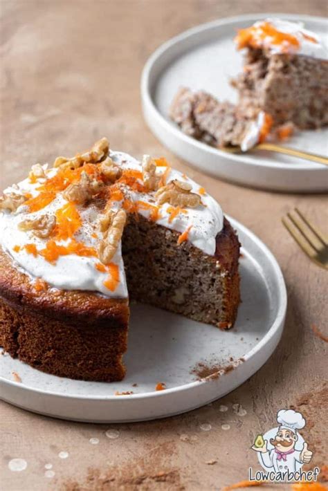 Koolhydraatarm Carrot Cake Ontbijttaartje Lowcarbchef Nl