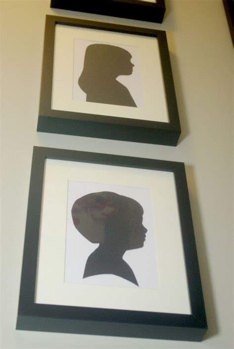 Diy Silhouette Art Adding Unique Pieces To A Gallery Wall Silhouette