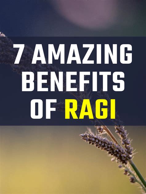 7 Amazing Health Benefits of Ragi - Agri Books