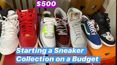 How To Start A Sneaker Collection On A Budget Youtube