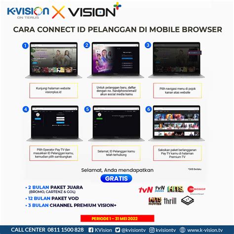 Ga Usah Bingung Ini Cara Connect Vision Dengan Id Pelanggan K Vision