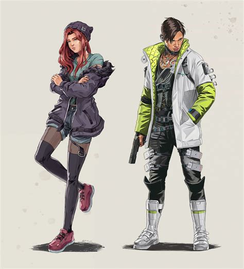 Apex Legends Fan Artist Reimagines Crypto S Sister Mila As A Playable